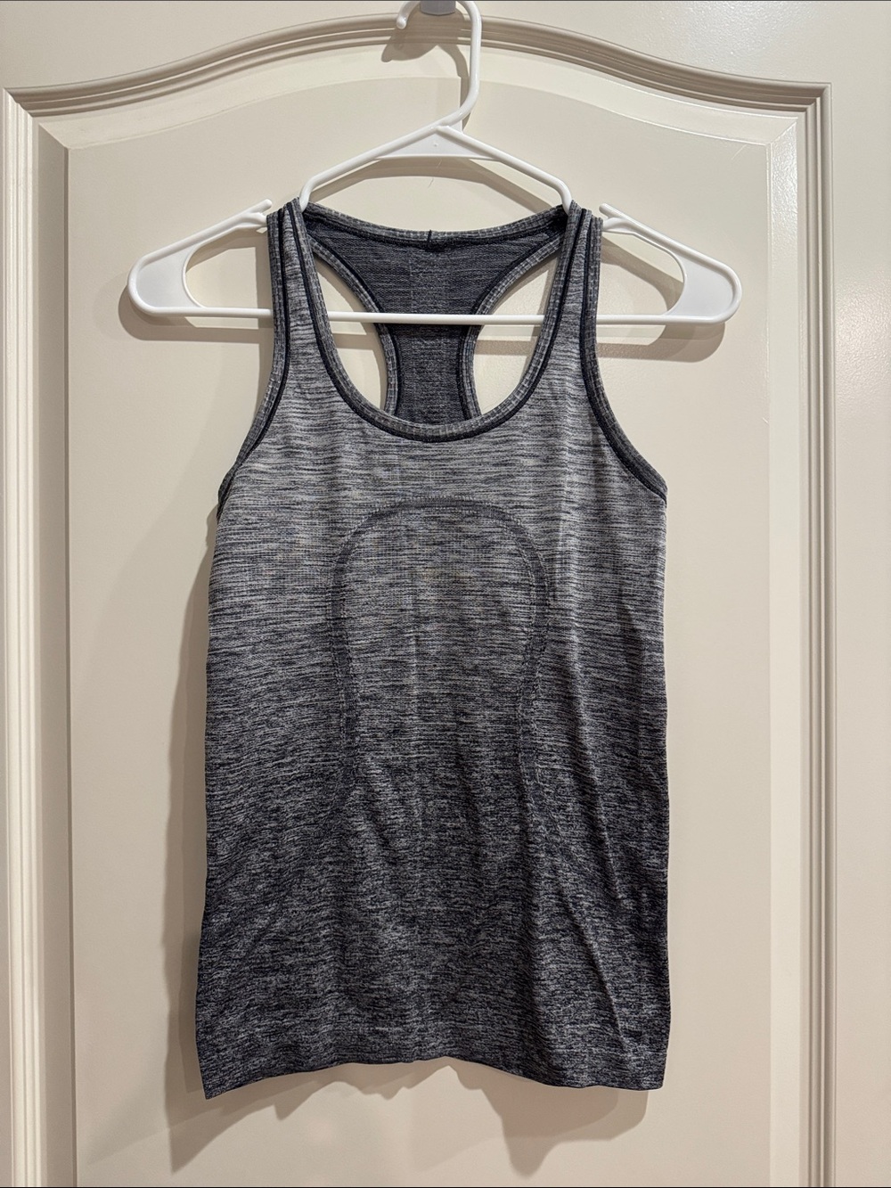 Lululemon Gray Racerback Performance Tank Top - Women